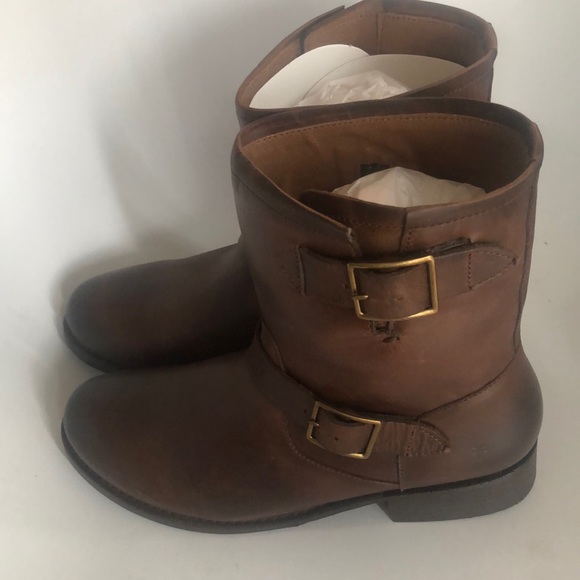 Frye Vicky Engineer Leather Boot - Picture 9 of 16